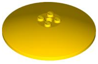 LEGO® los onderdeel Schaal in kleur Geel 3961