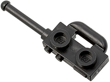 LEGO® los onderdeel Accessoire in kleur Zwart 3962b