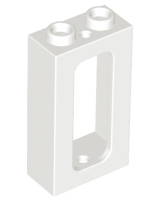 LEGO® los onderdeel Raamkozijn in kleur Wit 4035