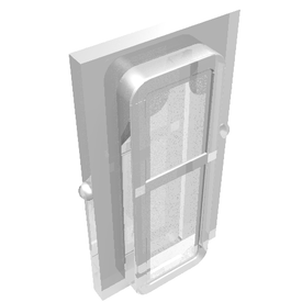 LEGO® los onderdeel Venster, Ruit en Luik Doorzichtig 4036