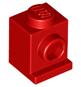 LEGO® los onderdeel Steen Aangepast in kleur Rood 4070