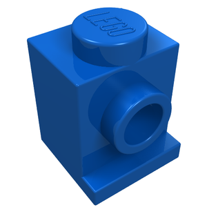 LEGO® los onderdeel Steen Aangepast in kleur Blauw 4070