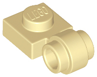 Plaatje in Gallery viewer laden, LEGO® los onderdeel Plaat Aangepast in kleur Geelbruin 4081b