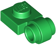 LEGO® los onderdeel Plaat Aangepast in kleur Groen 4081b