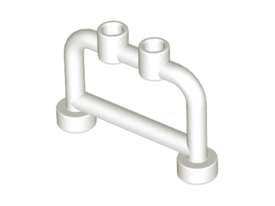 LEGO® los onderdeel Staaf in kleur Wit 4083