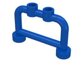 LEGO® los onderdeel Staaf in kleur Blauw 4083