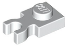 LEGO® los onderdeel Plaat Aangepast in kleur Wit 4085c