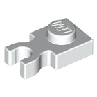 LEGO® los onderdeel Plaat Aangepast in kleur Wit 4085c