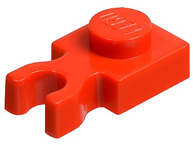 LEGO® los onderdeel Plaat Aangepast in kleur Rood 4085c
