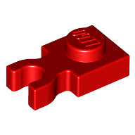 LEGO® los onderdeel Plaat Aangepast in kleur Rood 4085c