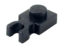 Plaatje in Gallery viewer laden, LEGO® los onderdeel Plaat Aangepast in kleur Zwart 4085c