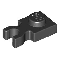 Plaatje in Gallery viewer laden, LEGO® los onderdeel Plaat Aangepast in kleur Zwart 4085c