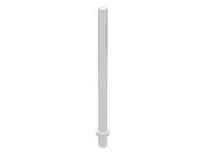 LEGO® los onderdeel Staaf in kleur Wit 4095