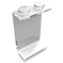 Plaatje in Gallery viewer laden, LEGO® los onderdeel Paneel in kleur Doorzichtig 2362a