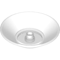 LEGO® los onderdeel Schaal in kleur Doorzichtig 6942