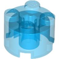 Plaatje in Gallery viewer laden, LEGO® los onderdeel Steen Rond Doorzichtig Donkerblauw 3941