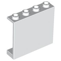 Plaatje in Gallery viewer laden, LEGO® los onderdeel Paneel in kleur Wit 4215b
