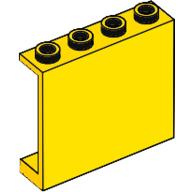LEGO® los onderdeel Paneel in kleur Geel 4215b