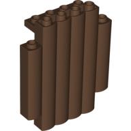 LEGO® los onderdeel Paneel in kleur Bruin 30140