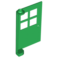 LEGO® los onderdeel Deur in kleur Groen 3861