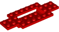LEGO® los onderdeel Onderstel in kleur Rood 30029