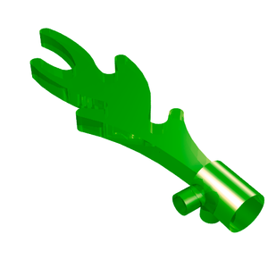 LEGO® los onderdeel Energy Effect Doorzichtig Groen 6126