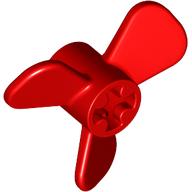 LEGO® los onderdeel Propellor in kleur Rood 6041
