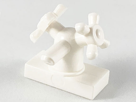 LEGO® los onderdeel Kraan in kleur Wit 6936