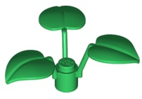 LEGO® los onderdeel Plant & Struik in kleur Groen 6255