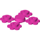 LEGO® los onderdeel Plant & Struik Donker Roze 3742sprue