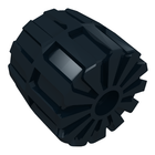LEGO® los onderdeel Wiel in kleur Zwart 2593
