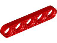 Plaatje in Gallery viewer laden, LEGO® los onderdeel Technische Hefbalk in kleur Rood 32017