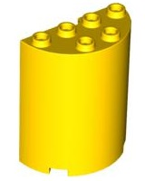 Plaatje in Gallery viewer laden, LEGO® los onderdeel Cilinder in kleur Geel 6259