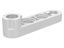 Plaatje in Gallery viewer laden, LEGO® los onderdeel Technische Hefbalk in kleur Wit 2825