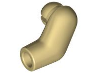 Plaatje in Gallery viewer laden, LEGO® los onderdeel Lijf Accessoire in kleur Geelbruin 981