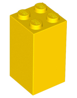 LEGO® los onderdeel Steen in kleur Geel 30145