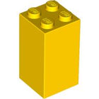 LEGO® los onderdeel Steen in kleur Geel 30145