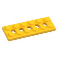 LEGO® los onderdeel Technische Plaat in kleur Geel 32001