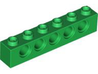 LEGO® los onderdeel Technische Steen in kleur Groen 3894