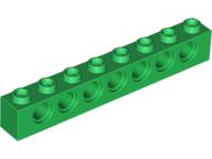 Plaatje in Gallery viewer laden, LEGO® los onderdeel Technische Steen in kleur Groen 3702