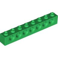 Plaatje in Gallery viewer laden, LEGO® los onderdeel Technische Steen in kleur Groen 3702