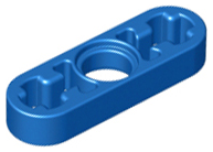 LEGO® los onderdeel Technische Hefbalk in kleur Blauw 6632