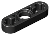 Plaatje in Gallery viewer laden, LEGO® los onderdeel Technische Hefbalk in kleur Zwart 6632