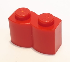 LEGO® los onderdeel Steen Aangepast in kleur Rood 30136