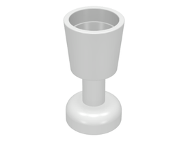 LEGO® los onderdeel Accessoire in kleur Wit 2343