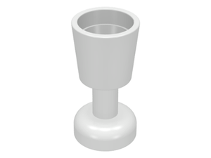 LEGO® los onderdeel Accessoire in kleur Wit 2343