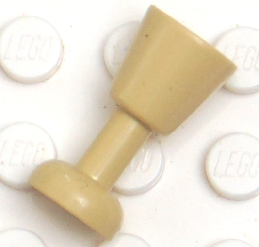 LEGO® los onderdeel Accessoire in kleur Geelbruin 2343