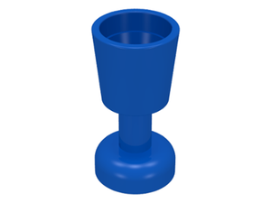 LEGO® los onderdeel Accessoire in kleur Blauw 2343