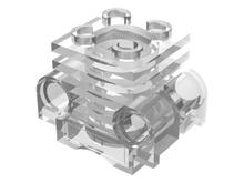 Plaatje in Gallery viewer laden, LEGO® los onderdeel Technisch in kleur Doorzichtig 2850a
