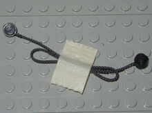 Plaatje in Gallery viewer laden, LEGO® los onderdeel Koord in kleur Zwart x127c20pb01